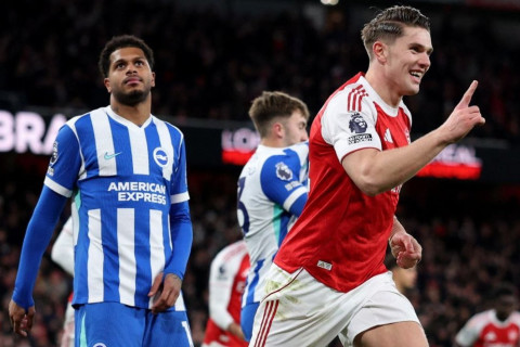 "Арсенал" обыграл "Брайтон", "Брентфорд" дома разгромил "Борнмут" - ВИДЕО