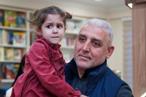 Milli komandanın üzvləri uşaq sığınacağını ziyarət ediblər - FOTO