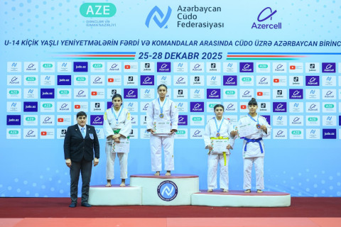 14 yaşadək cüdoçular arasında Azərbaycan birinciliyində fərdi mübarizələr başa çatıb - YENİLƏNİB + FOTO/VİDEO