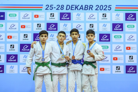 14 yaşadək cüdoçular arasında Azərbaycan birinciliyində fərdi mübarizələr başa çatıb - YENİLƏNİB + FOTO/VİDEO