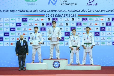 14 yaşadək cüdoçular arasında Azərbaycan birinciliyində fərdi mübarizələr başa çatıb - YENİLƏNİB + FOTO/VİDEO