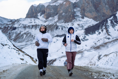 Женская сборная Азербайджана по дзюдо пробежала кросс в Шахдаге - ФОТО/ВИДЕО