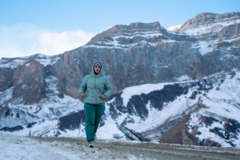 Женская сборная Азербайджана по дзюдо пробежала кросс в Шахдаге - ФОТО/ВИДЕО