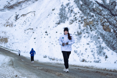 Женская сборная Азербайджана по дзюдо пробежала кросс в Шахдаге - ФОТО/ВИДЕО