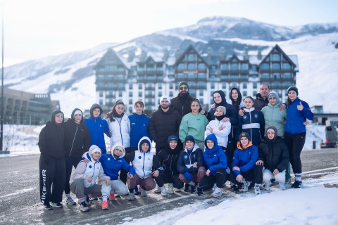 Женская сборная Азербайджана по дзюдо пробежала кросс в Шахдаге - ФОТО/ВИДЕО