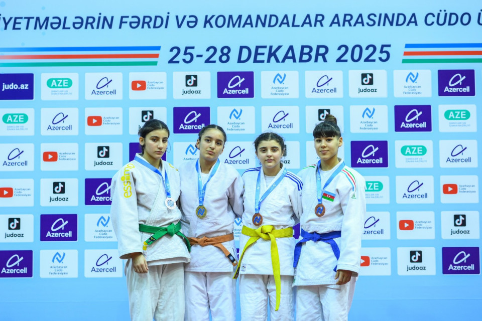 14 yaşadək cüdoçular arasında Azərbaycan birinciliyində fərdi mübarizələr başa çatıb - YENİLƏNİB + FOTO/VİDEO