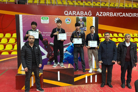 Milli Qəhrəman Pəncəli Teymurovun xatirəsinə həsr olunan uşu-sanda turniri keçirilib