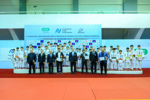 14 yaşadək cüdoçular arasında Azərbaycan birinciliyinə yekun vurulub - FOTO