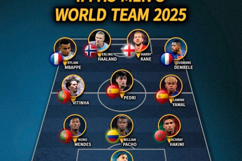 Rafinya IFFHS-in simvolik yığmasına da düşmədi - FOTO