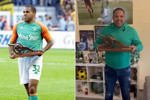 Ailton 21 il əvvəl satmaq məcburiyyətində qaldığı mükafatı geri aldı