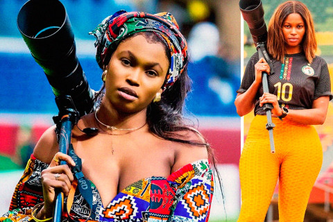 Сенегальский фотограф стала главной звездой Кубка Африки - ФОТО