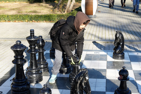 Новый год на Бакинском бульваре начали с активности и спорта - ФОТОРЕПОРТАЖ İDMAN.BİZ