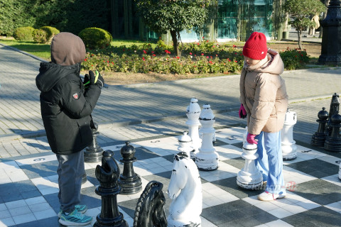Новый год на Бакинском бульваре начали с активности и спорта - ФОТОРЕПОРТАЖ İDMAN.BİZ