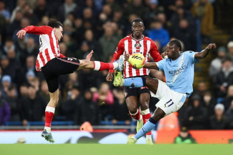 "Манчестер Сити" и "Сандерленд" не забили голов и сыграли вничью в 19-м туре АПЛ