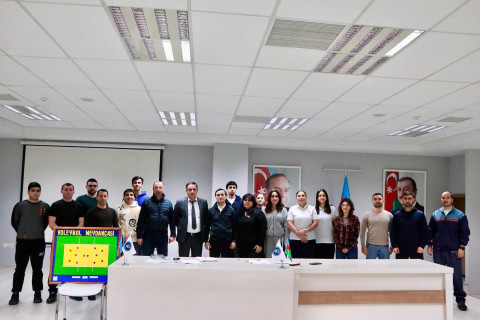 Voleybol hakimliyi üçün növbəti seminar keçirilib - FOTO