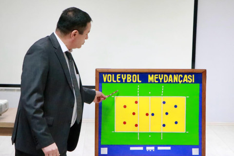 Voleybol hakimliyi üçün növbəti seminar keçirilib - FOTO