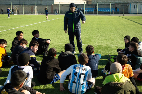 “Kəpəz” Futbol Akademiyasında futbolçu seçimləri aparılıb