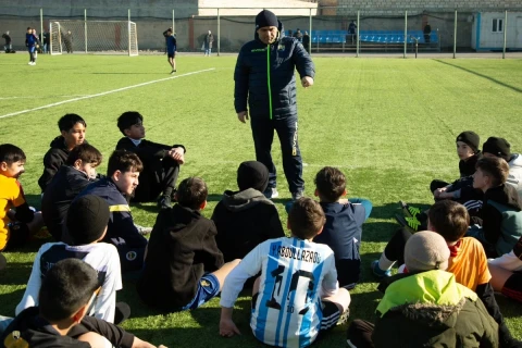 "Кяпаз" отобрал юных футболистов в академию – ФОТО