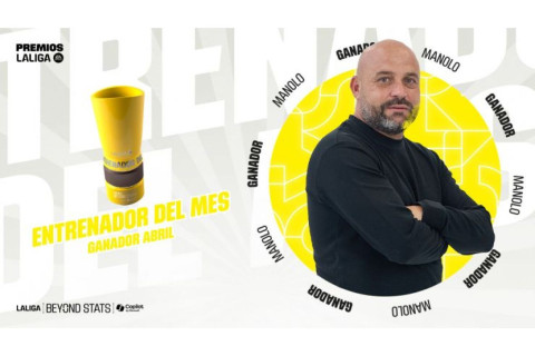 Manolo Qonsales La Liqanın dekabr ayının ən yaxşı məşqçisi seçilib