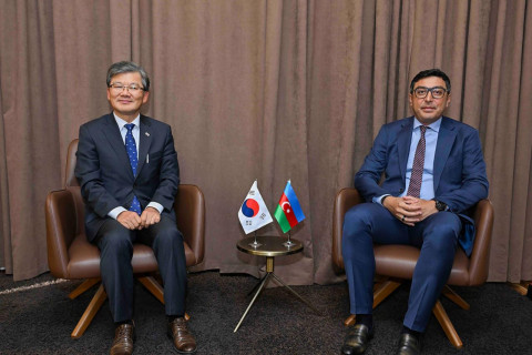 Фарид Гаибов провел встречу с послом Республики Корея в Азербайджане - ФОТО