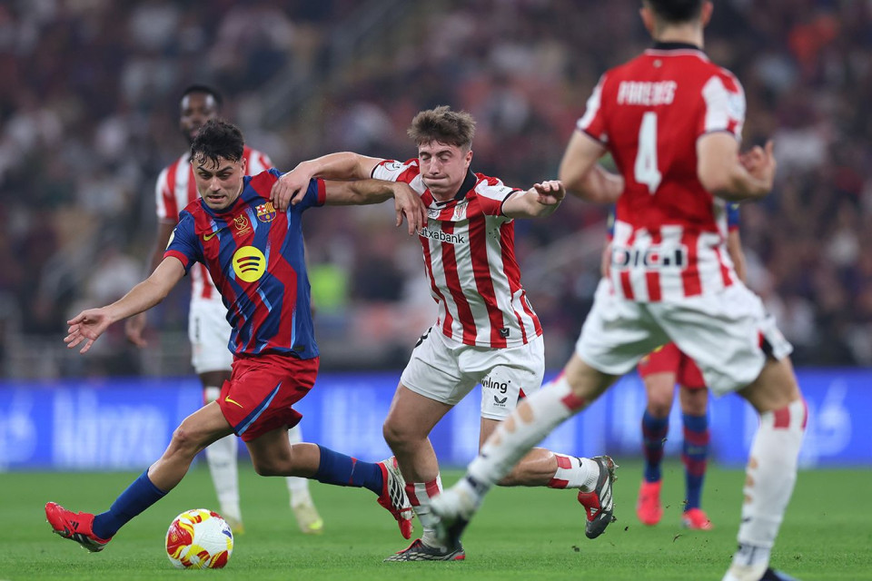 “Barselona” “Atletik Bilbao”nu məğlub edərək İspaniya Superkubokunun finalına çıxıb