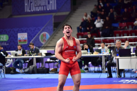 Azərbaycan çempionatında yunan-Roma güləşi üzrə yarış başa çatıb