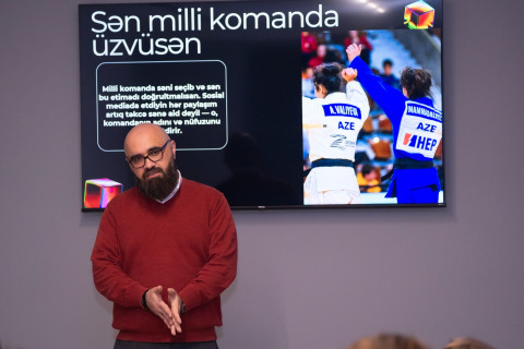 В сборной Азербайджана по дзюдо среди девушек прошел тренинг по поведению в соцсетях - ФОТО