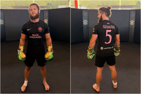 Rafael Fiziev shares photo wearing Sabah FC jersey