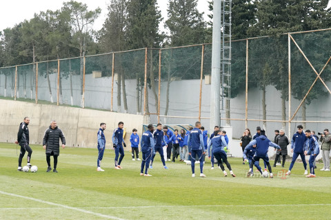 “Qarabağ”ın media üçün açıq məşqi keçirilib - FOTOREPORTAJ + VİDEO