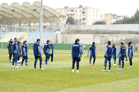 “Qarabağ”ın media üçün açıq məşqi keçirilib - FOTOREPORTAJ + VİDEO