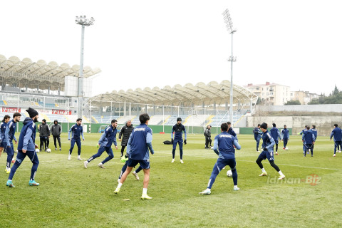 “Qarabağ”ın media üçün açıq məşqi keçirilib - FOTO