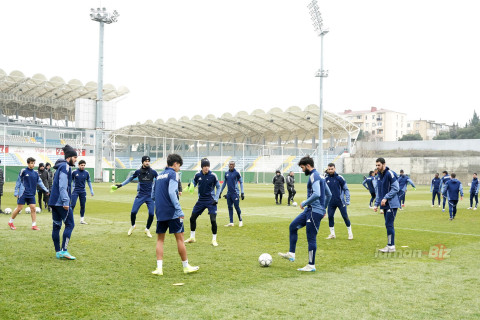 “Qarabağ”ın media üçün açıq məşqi keçirilib - FOTOREPORTAJ + VİDEO