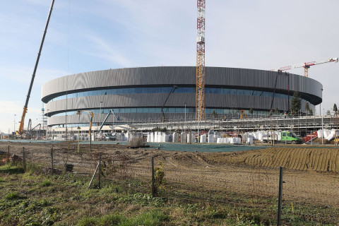 Раздевалки команд во время Олимпиады будут находиться в передвижных трейлерах