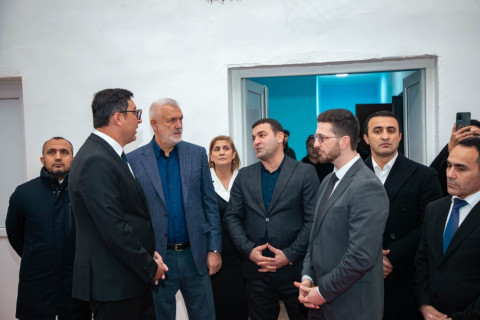 Göyçayda dörd güləş zalı istifadəyə verilib - FOTO