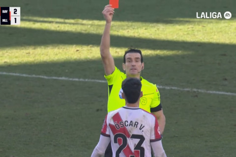 İspaniya La Liqası: “Rayo Valekano” azlıqda olsa da qələbə qazandı