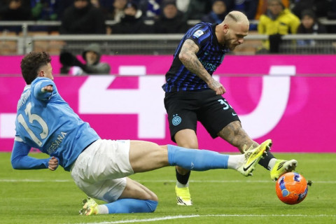 "Интер" и "Наполи" выдали результативную ничью в матче Серии А