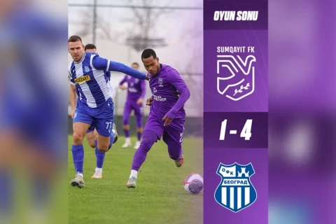 “Sumqayıt” ikinci yoxlama oyununda da uduzub