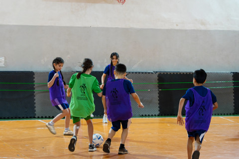 “Məktəblərdə Futbol Dərsi” layihəsi davam edir - FOTO