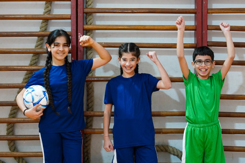 “Məktəblərdə Futbol Dərsi” layihəsi davam edir - FOTO