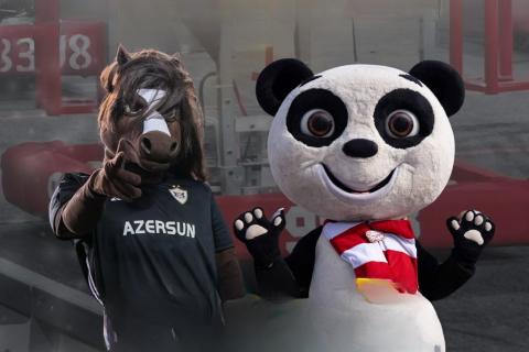 “Qarabağ” FK-nın “Kəhəri” “Park Bulvar”dakı əyləncə şousunda