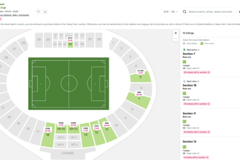 “Qarabağ” - “Ayntraxt” oyununun biletləri xarici saytlarda - Klubdan XƏBƏRDARLIQ