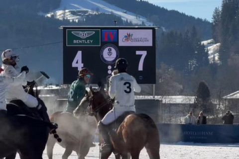 Azərbaycan komandası qarüstü polo üzrə Dünya Kubokuna qələbə ilə başlayıb - FOTO