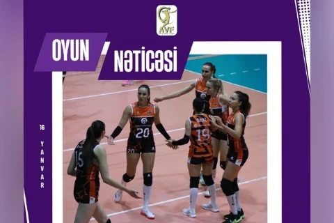 Voleybol üzrə Azərbaycan Yüksək Liqasında növbəti oyunlar keçirilib