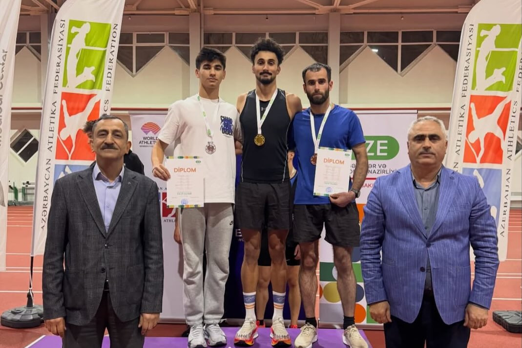 Триатлонисты успешно выступили на чемпионате Баку по легкой атлетике - ФОТО