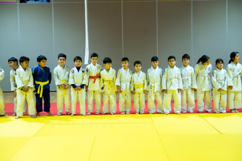 Gəncə İdman Sarayında yeni cüdo zalı fəaliyyətə başlayıb - FOTO