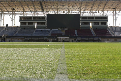 Tofiq Bəhramov adına Respublika Stadionu qardan tam təmizlənib - FOTO