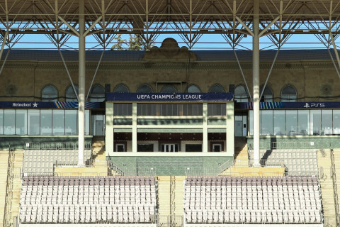 Tofiq Bəhramov adına Respublika Stadionu qardan tam təmizlənib - FOTO/VİDEO