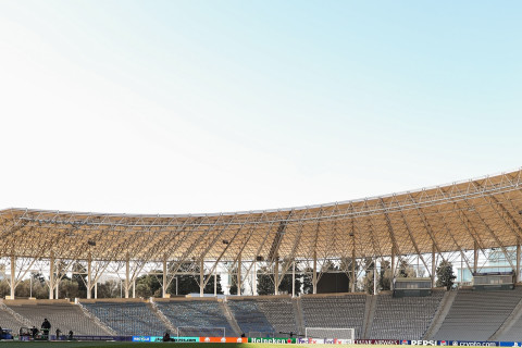 Tofiq Bəhramov adına Respublika Stadionu qardan tam təmizlənib - FOTO/VİDEO