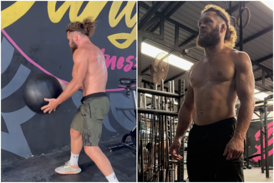 Rafael Fiziyev intensiv şəkildə növbəti döyüşünə hazırlaşır - VİDEO