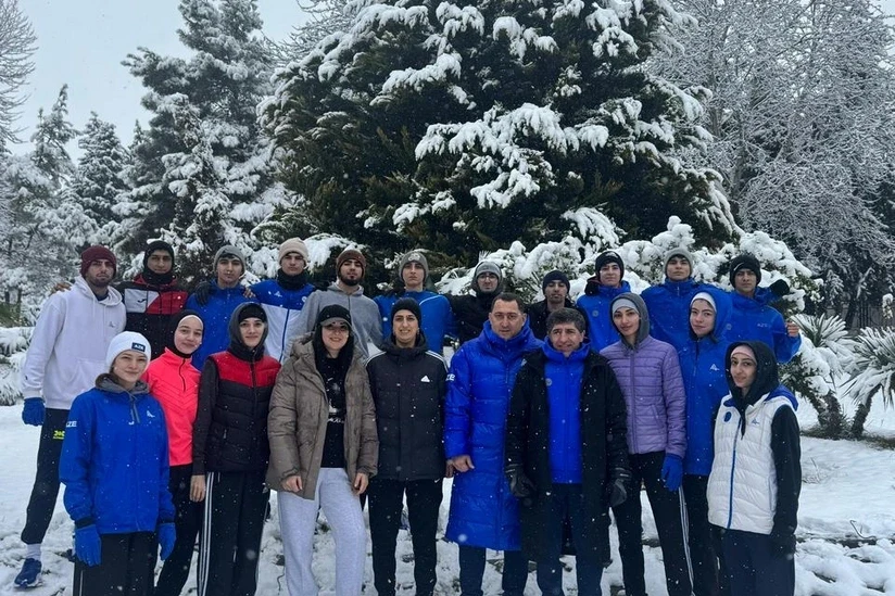 Taekvondo üzrə Azərbaycan millisi Şəkidə hazırlıq keçir - VİDEO